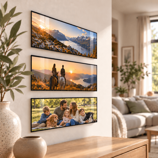 Glass Frame 20x60cm