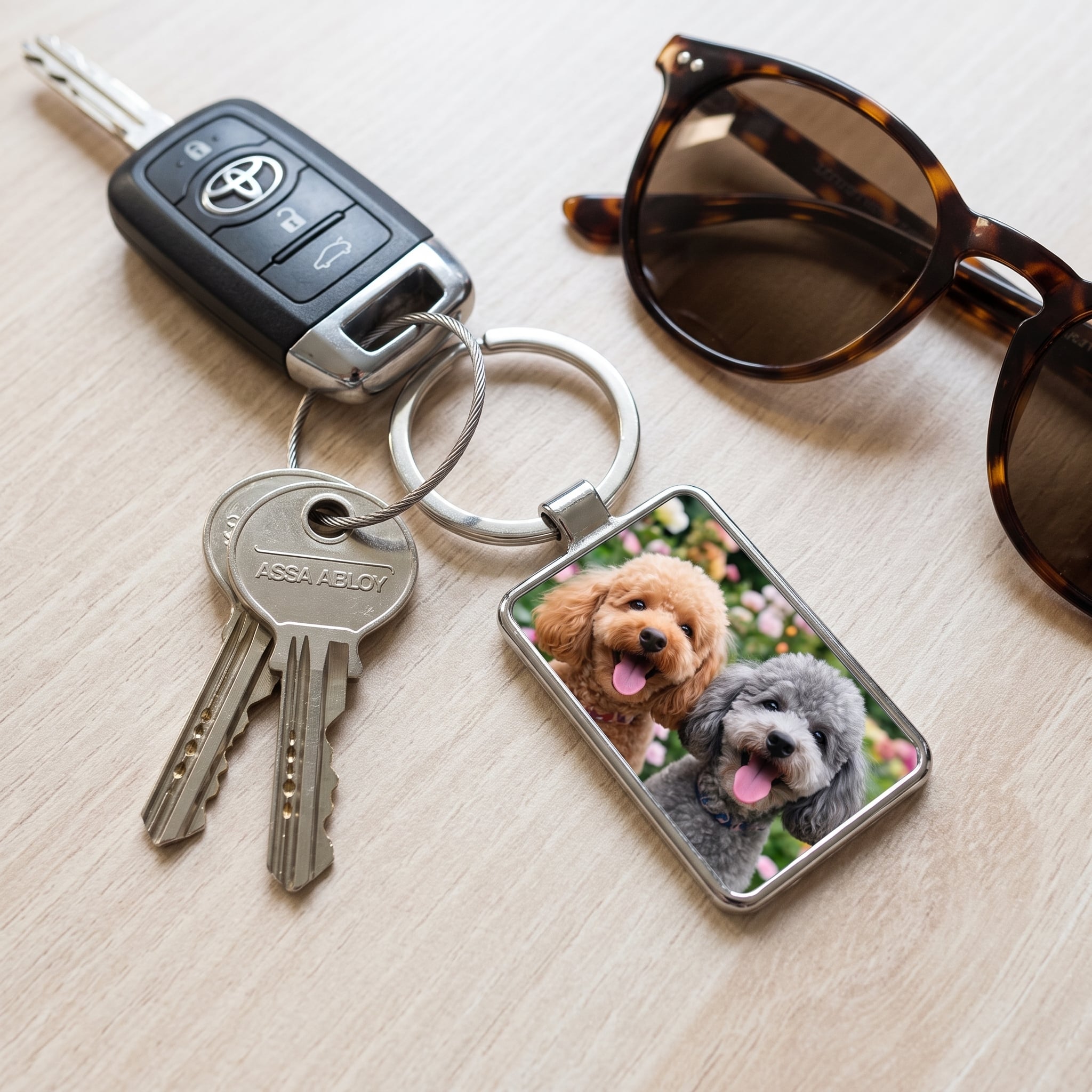Key ring 3x4 cm