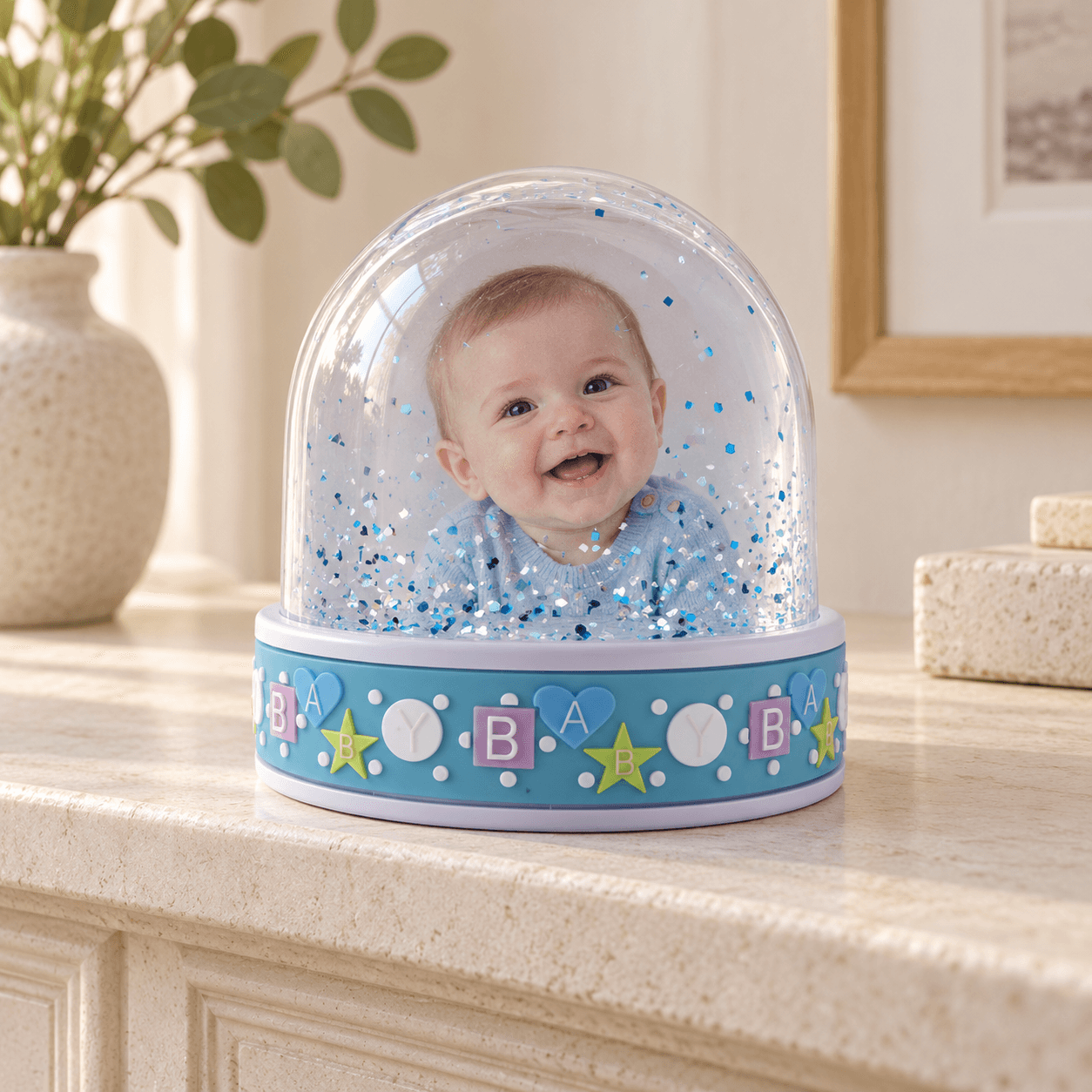 Snow Dome Baby Light blue