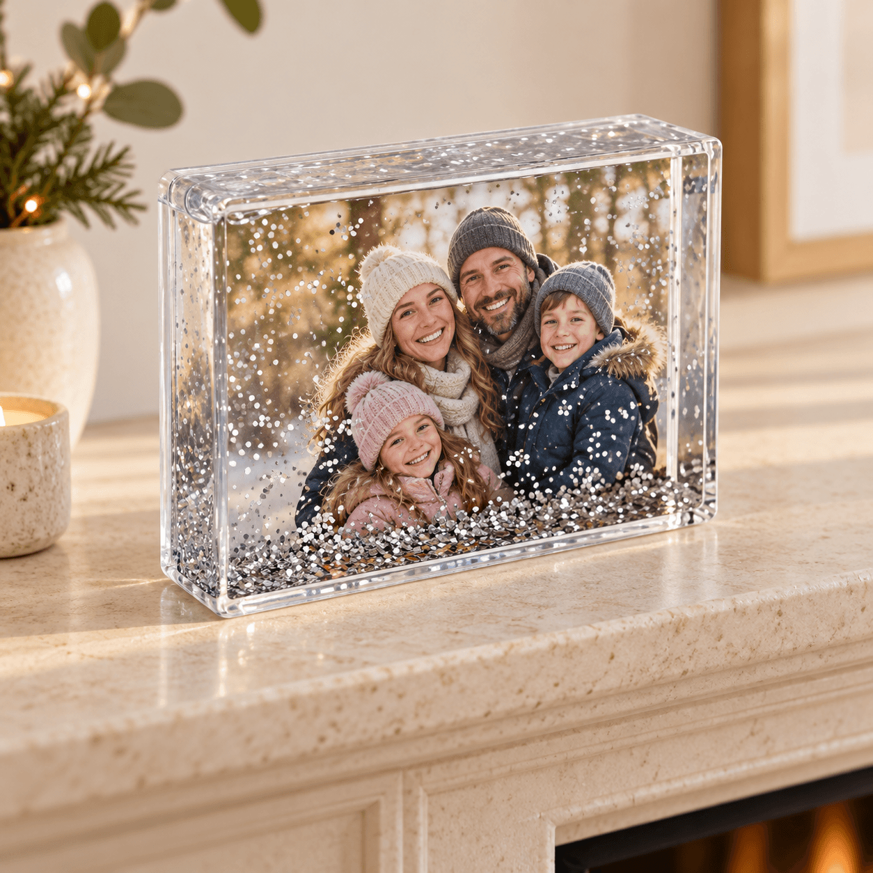 Photo Frame GlitterBlox 6,3x8,8 cm