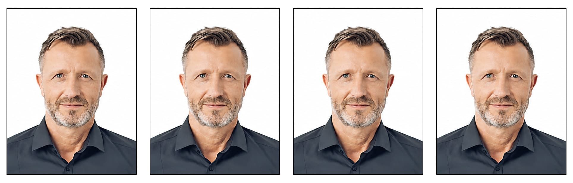 Example passport photo