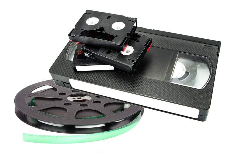 Digitalisera smalfilm, för över videoband