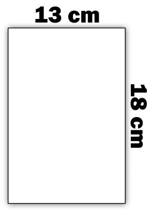 Förstoring på fotopapper 13x18 cm