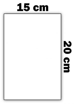 Förstoring på fotopapper 15x20 cm